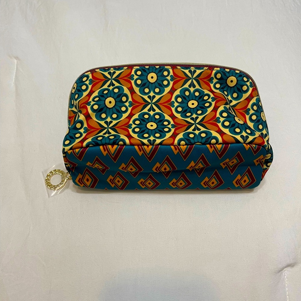 NWT Estée Lauder Exclusive Makeup Case Multi-pattern Accessory Bag